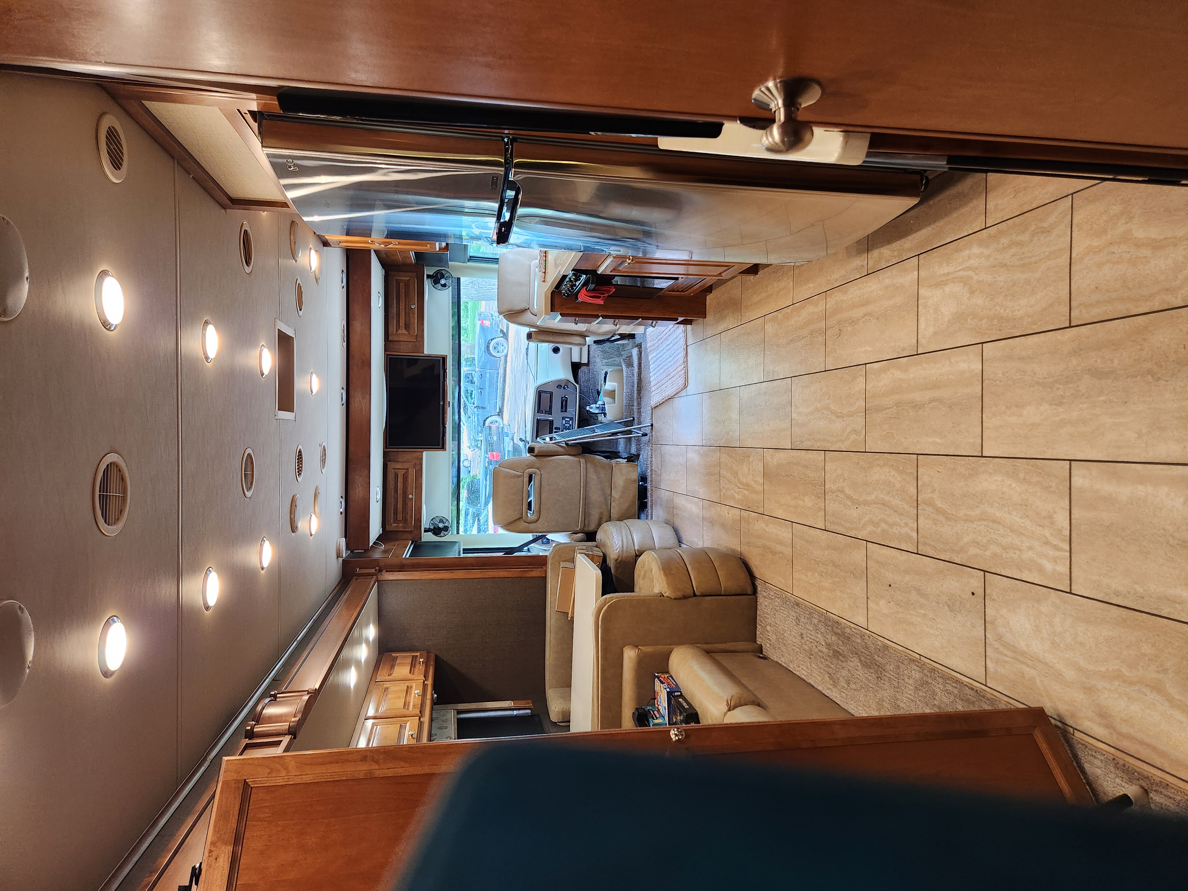 Tiffin Allegro Interior Living Space